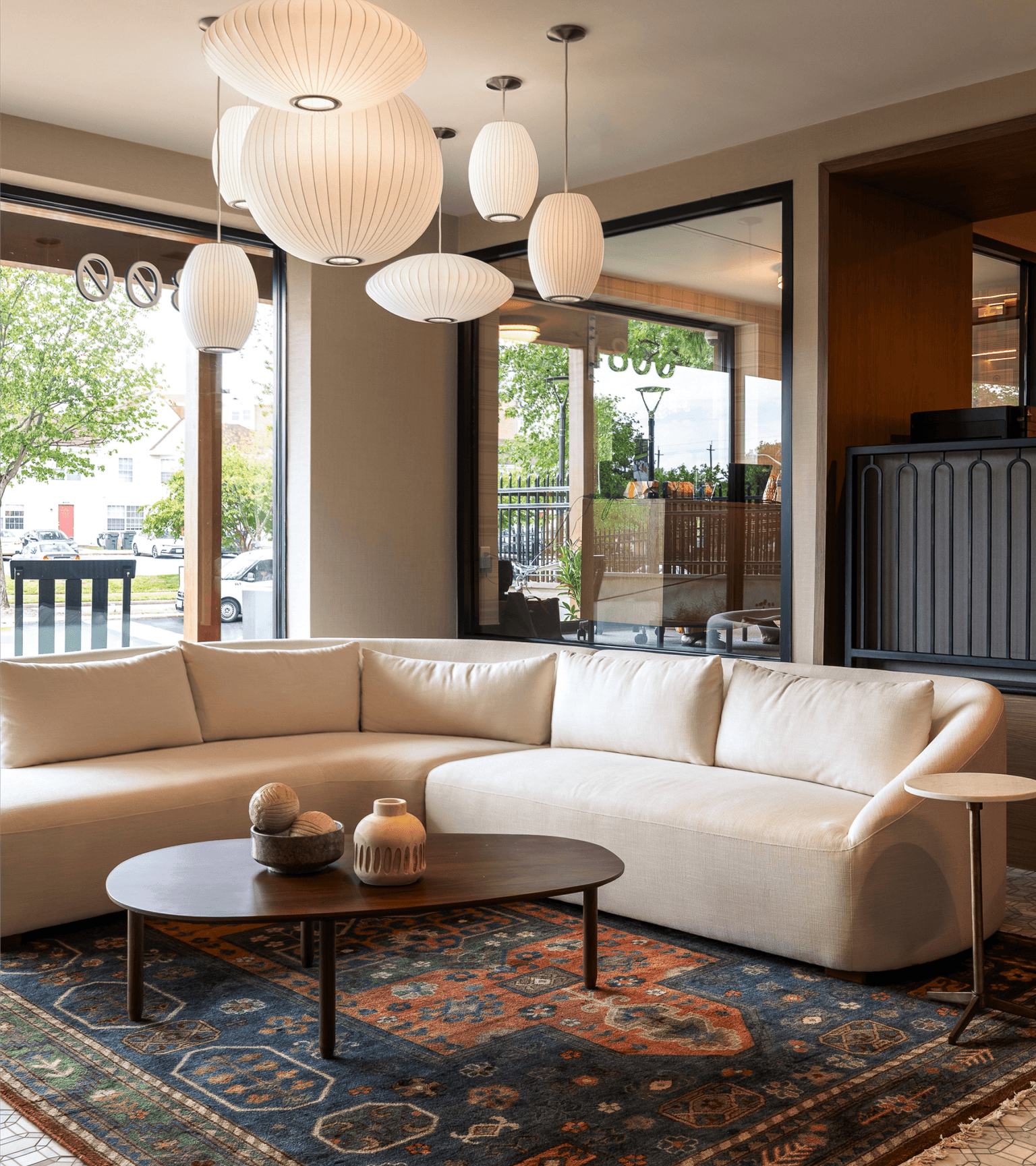 Lobby seating